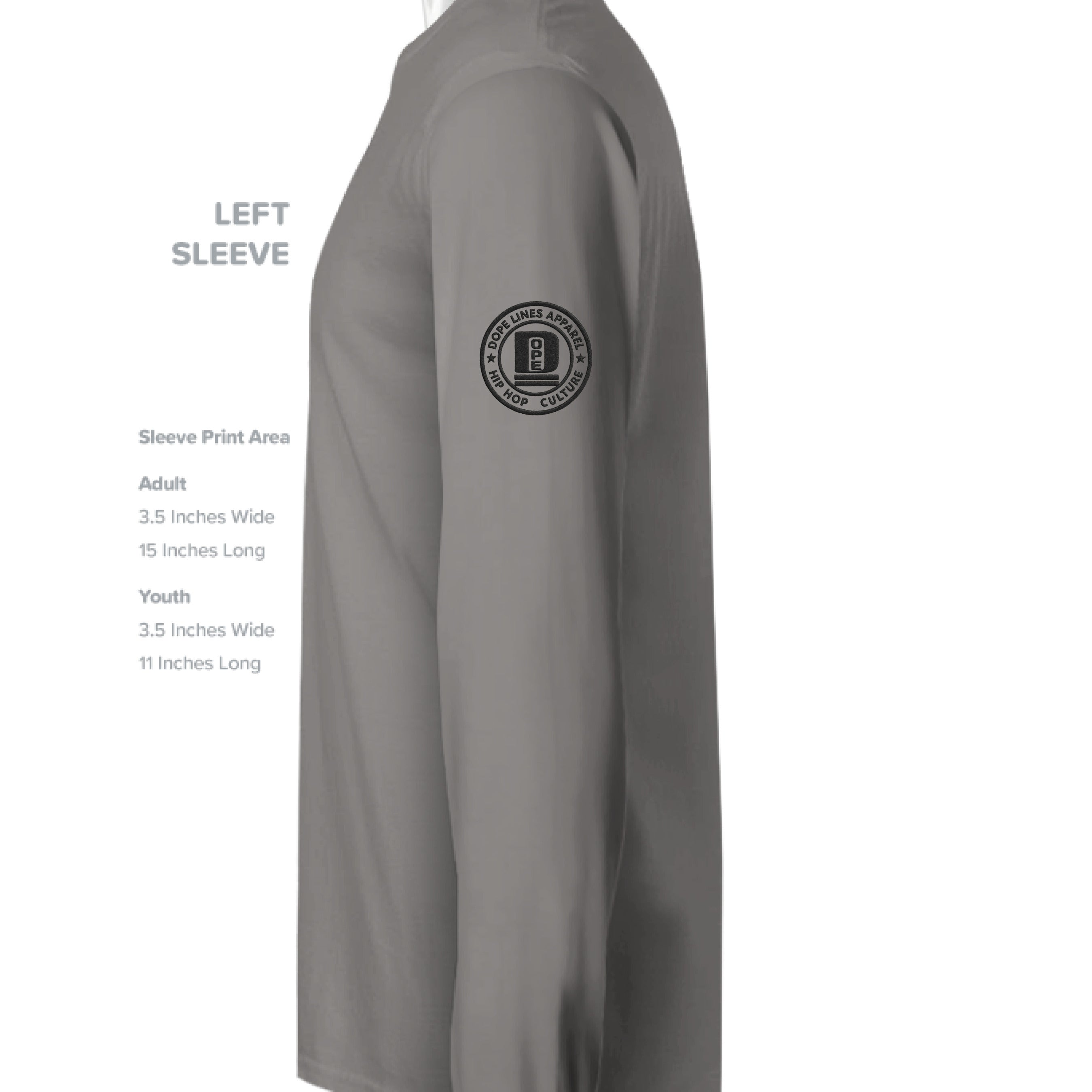 Stone Grey - SLEEVE_LEFT