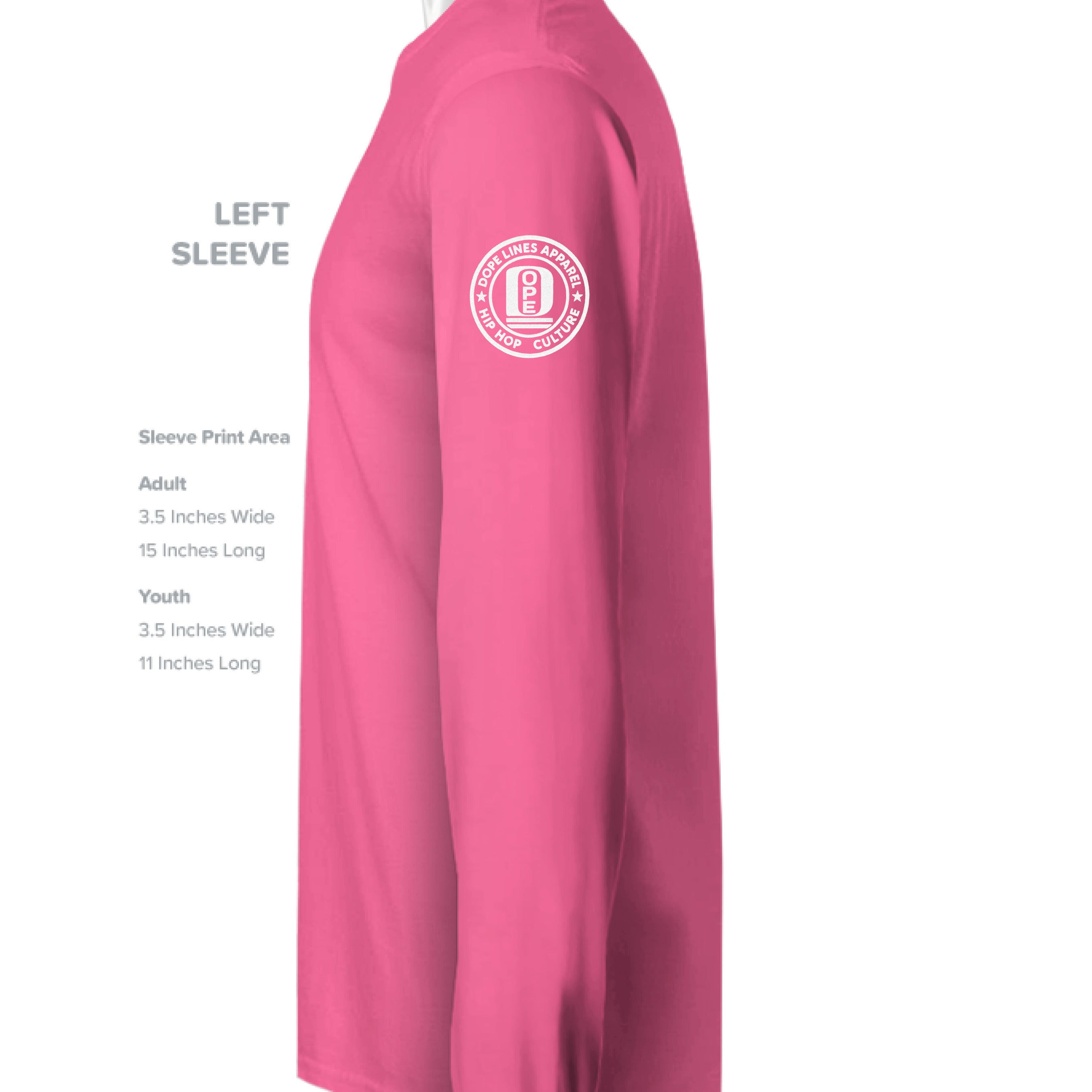 Neon Pink - SLEEVE_LEFT