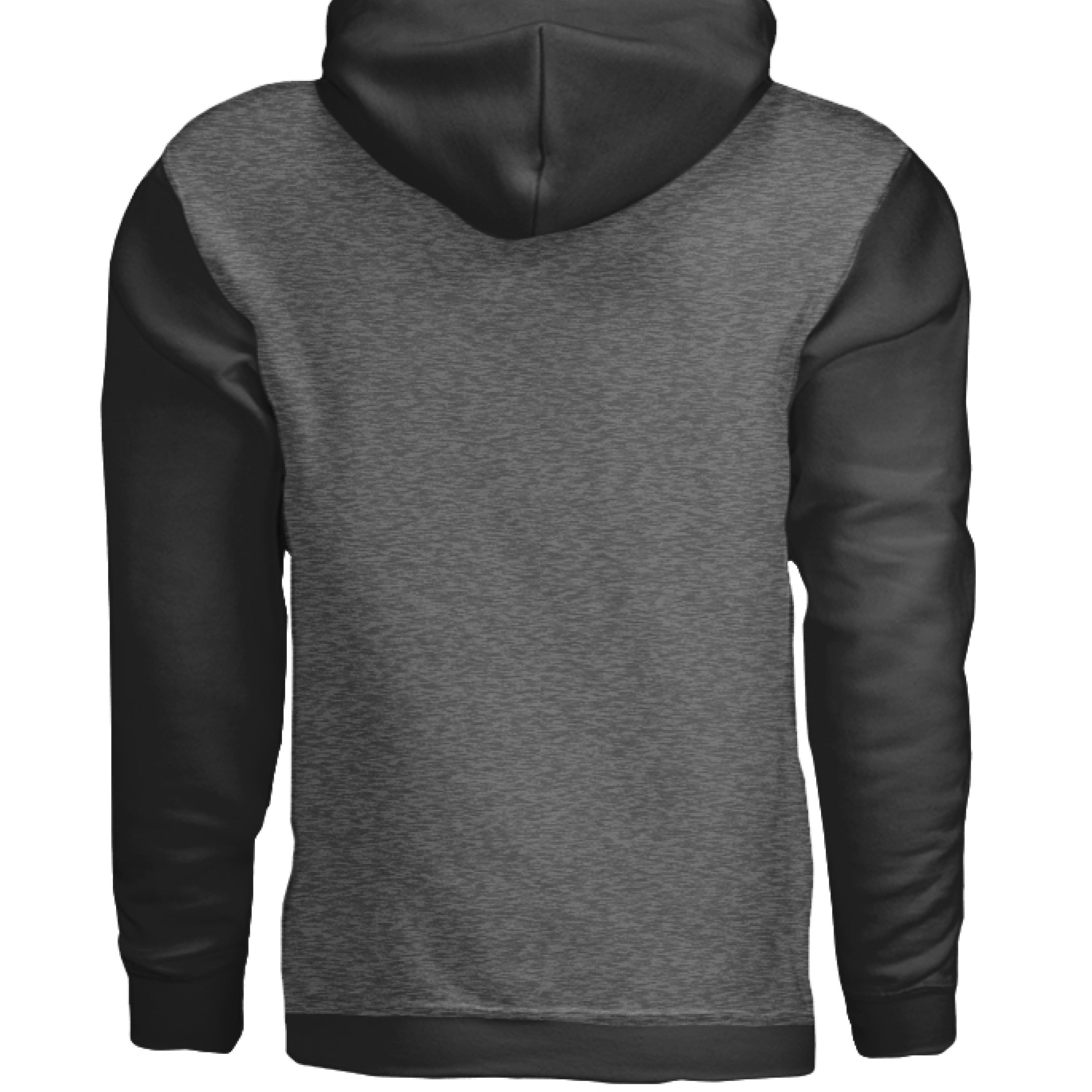 Charcoal Heather/ Black - BACK