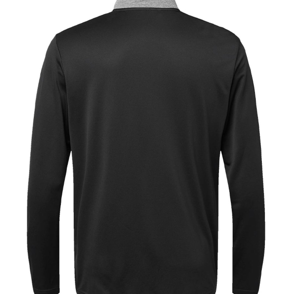 Black Melange/ Black/ Grey Three - BACK